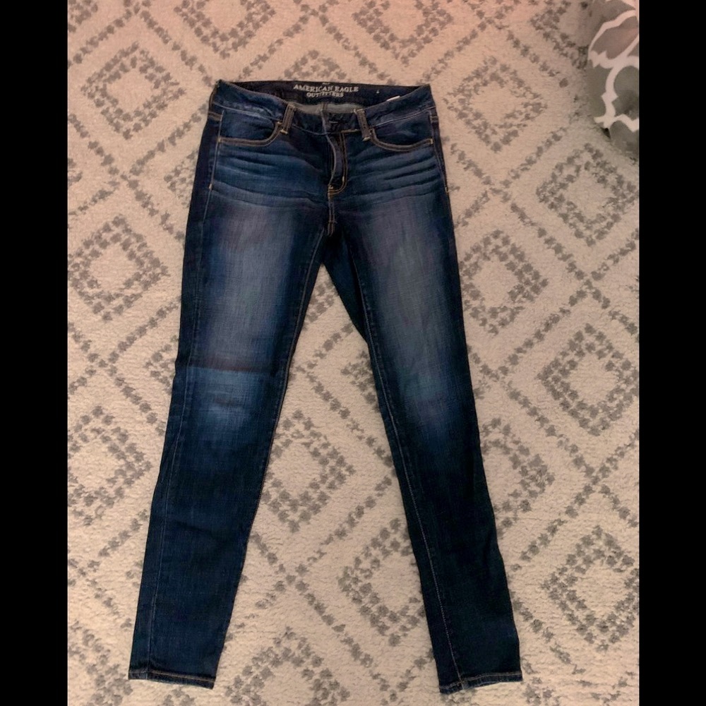 American Eagle Dark Skinny Jeans (Jegging)